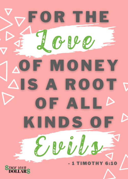 1 Timothy 6:10 Bible verse