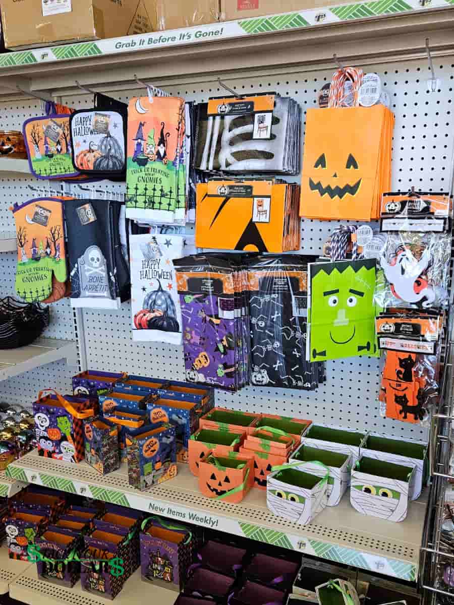 Trick or Treat bag display