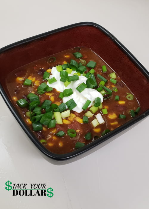 Vegetarian chilli 